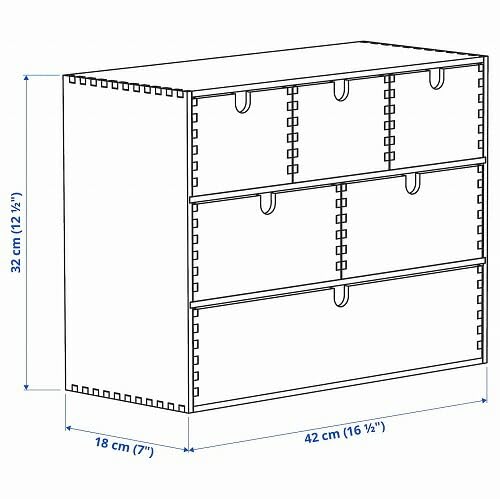 Amazon｜IKEA(イケア) MOPPE ミニチェスト, バーチ材合板 (50249569